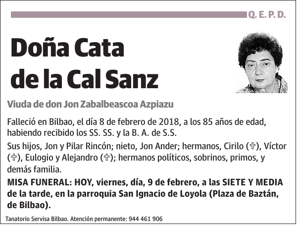 Cata de la Cal Sanz