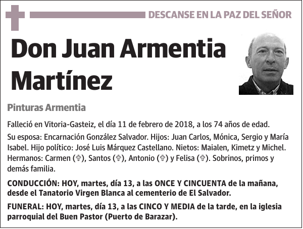 Juan Armentia Martínez