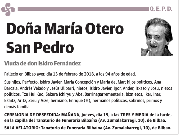 María Otero San Pedro