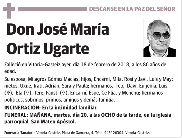 José María Ortiz Ugarte