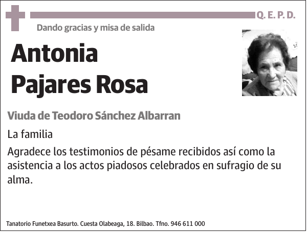 Antonia Pajares Rosa