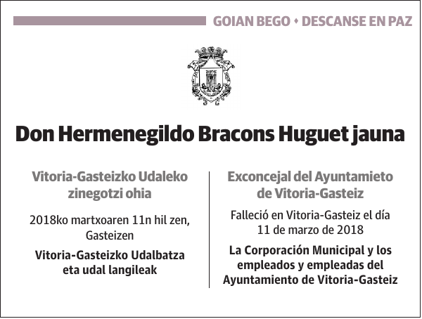 Hermenegildo Bracons Huguet