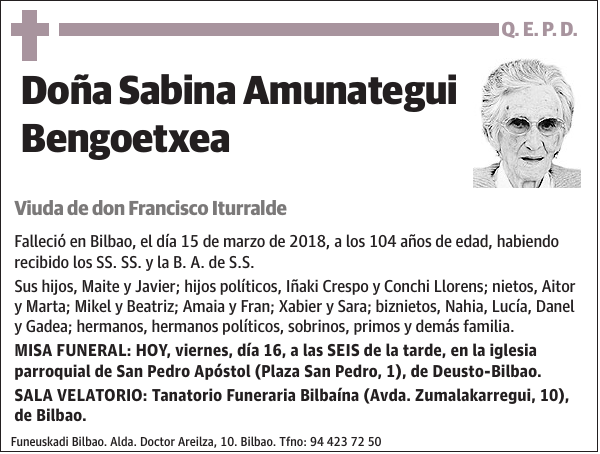 Sabina Amunategui Bengoetxea