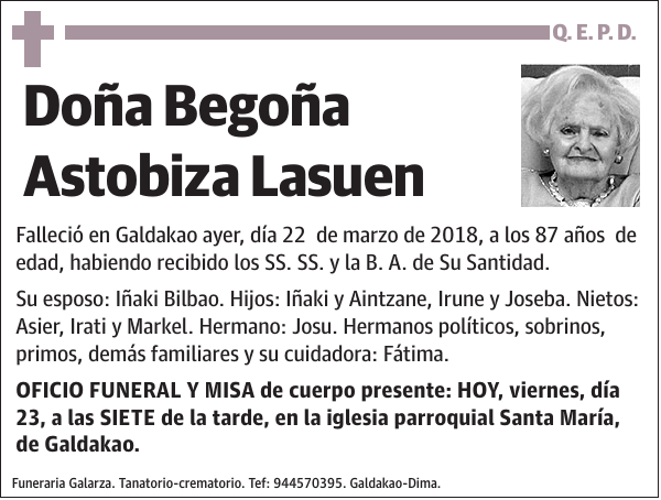 Begoña Astobiza Lasuen