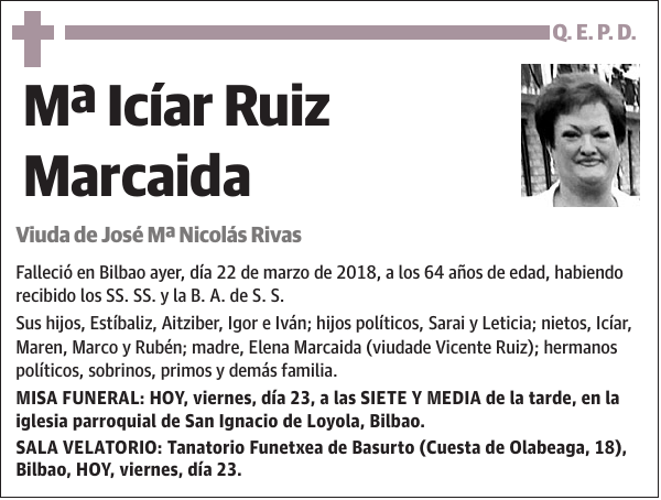 Mª Icíar Ruiz Marcaida