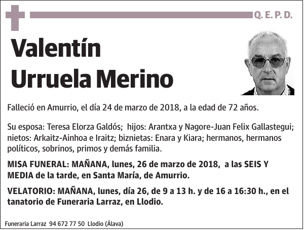 Valentín Urruela Merino