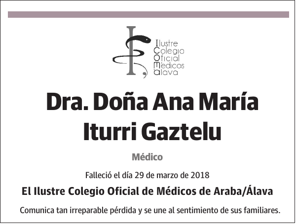 Ana María Iturri Gaztelu