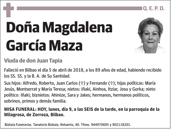 Magdalena García Maza