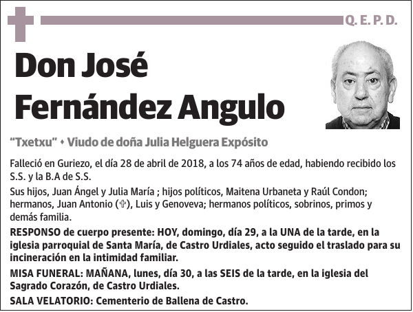 José Fernández Angulo