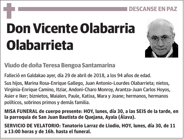 Vicente Olabarria Olabarrieta