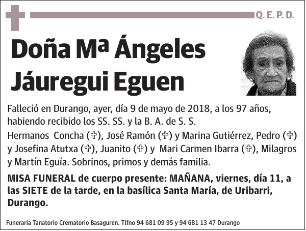 Mª Ángeles Jáuregui Eguen