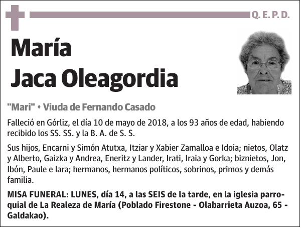 María Jaca Oleagordia