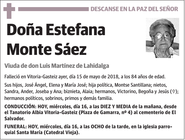 Estefana Monte Sáez