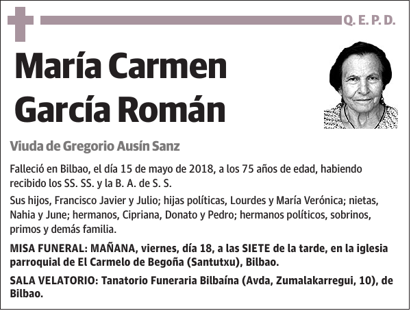 María Carmen García Román