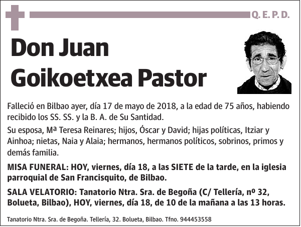Juan Goikoetxea Pastor