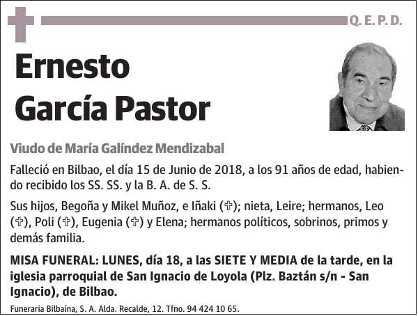 Ernesto García Pastor