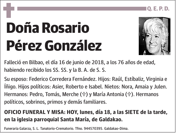 Rosario Pérez González