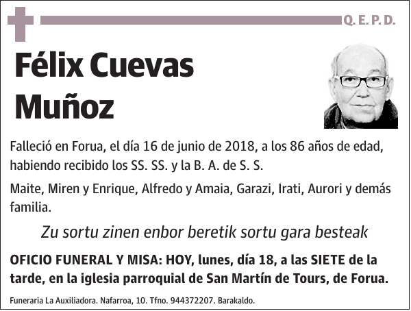 Félix Cuevas Muñoz