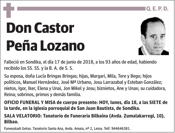 Castor Peña Lozano