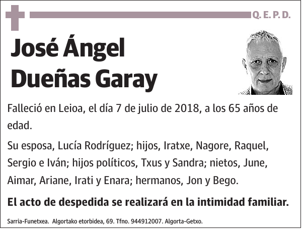 José Ángel Dueñas Garay