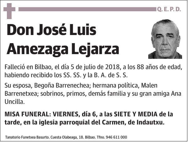 José Luis Amezaga Lejarza