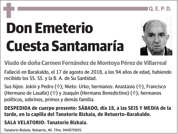 Emeterio Cuesta Santamaría