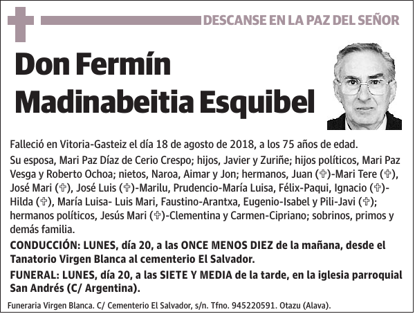 Fermín Madinabeitia Esquibel