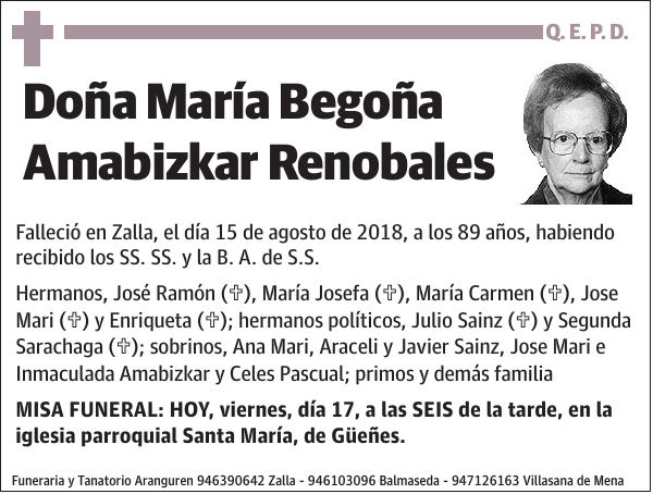 María Begoña Amabizkar Renobales
