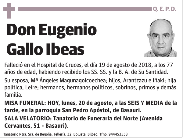 Eugenio Gallo Ibeas