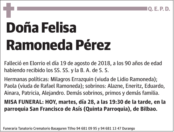 Felisa Ramoneda Pérez