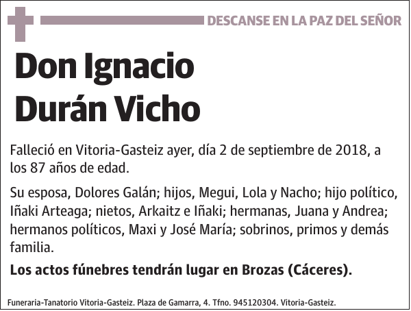 Ignacio Durán Vicho