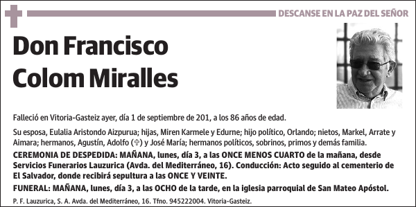Francisco Colom Miralles
