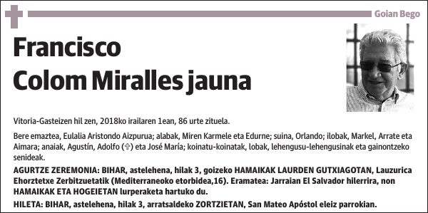 Francisco Colom Miralles