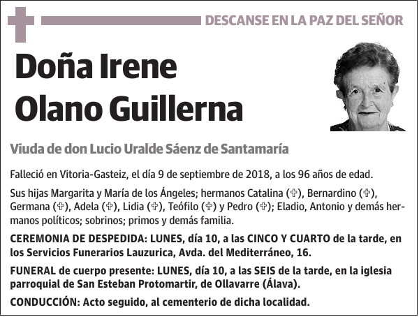 Irene Olano Guillerna