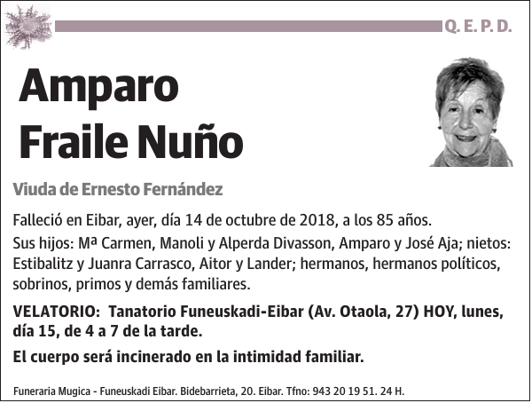 Amparo Fraile Nuño