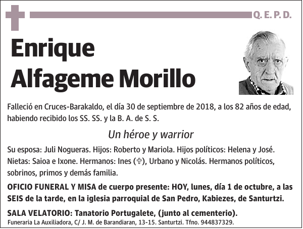 Enrique Alfageme Morillo
