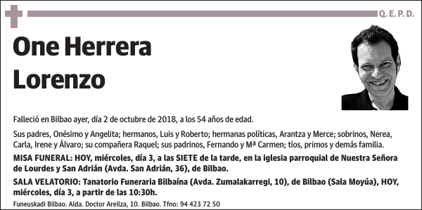 One Herrera Lorenzo