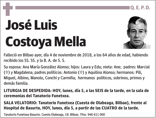 José Luis Costoya Mella