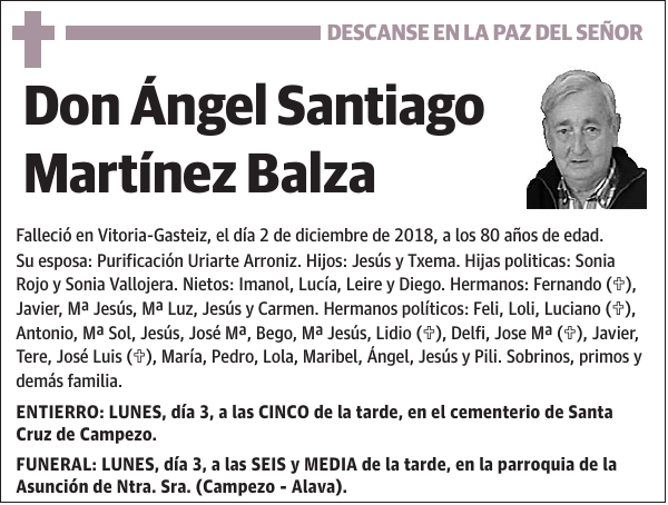Ángel Santiago Martínez Balza