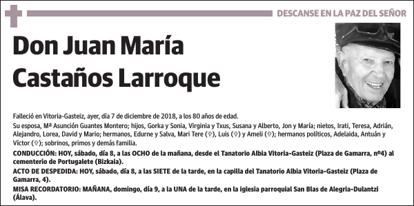 Juan María Castaños Larroque