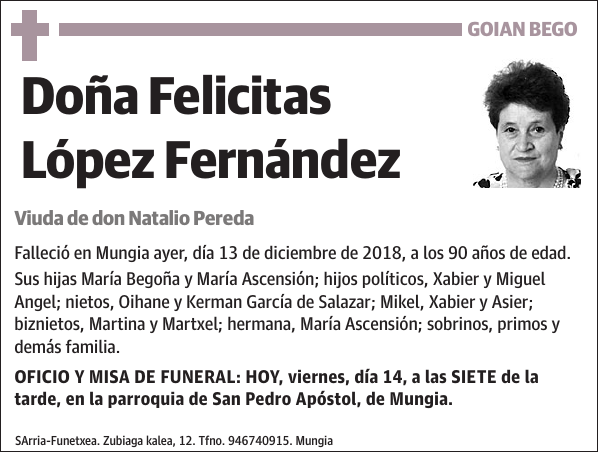 Felicitas López Fernández