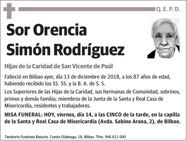 Orencia Simón Rodríguez