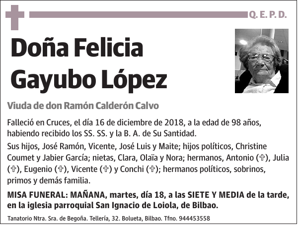 Felicia Gayubo López