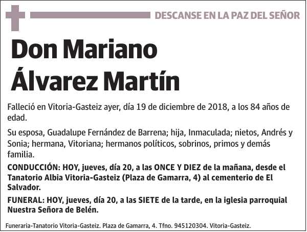 Mariano Álvarez Martín