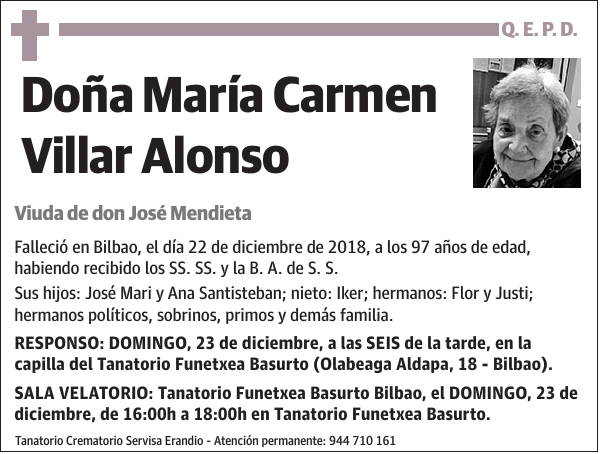 María Carmen Villar Alonso