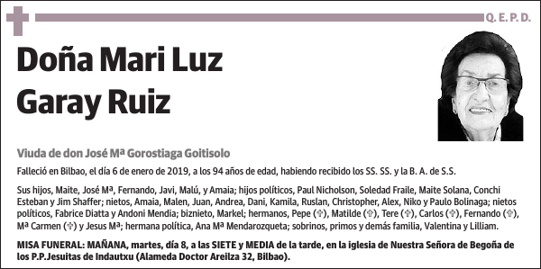 Mari Luz Garay Ruiz