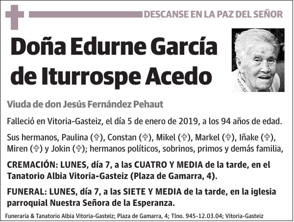 Edurne García de Iturrospe Acedo