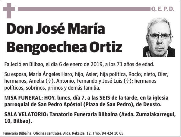 José María Bengoechea Ortiz