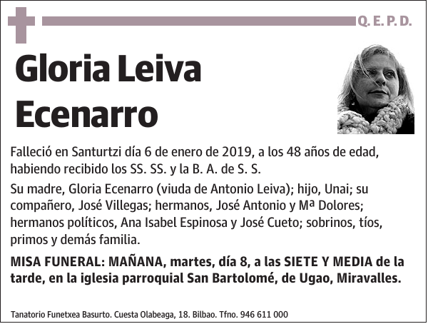 Gloria Leiva Ecenarro