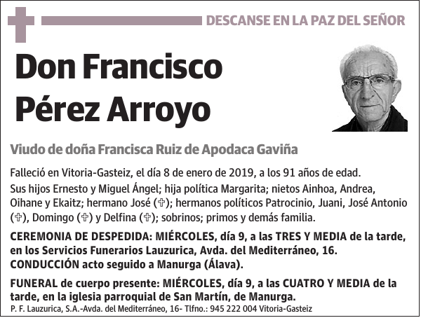 Francisco Pérez Arroyo